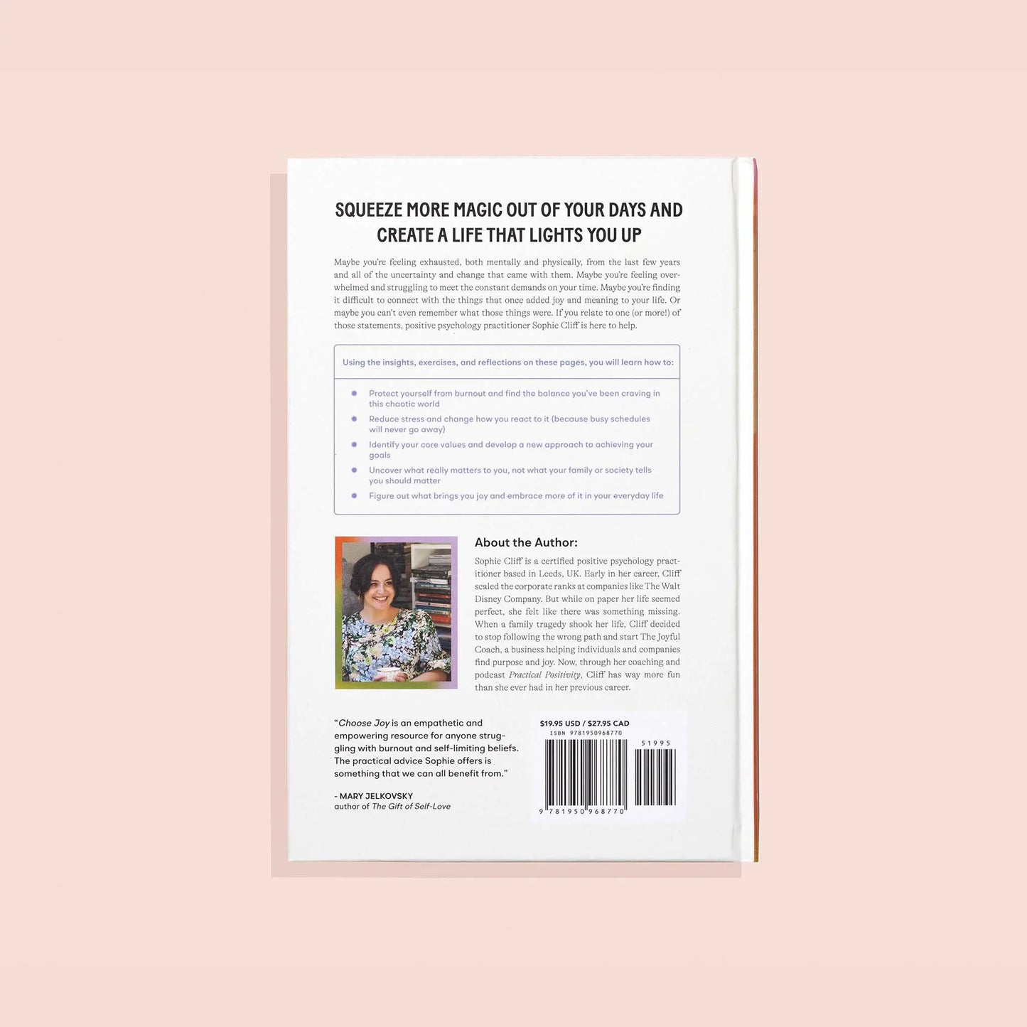 Choose Joy - a self care book for women Paige Tate & Co.