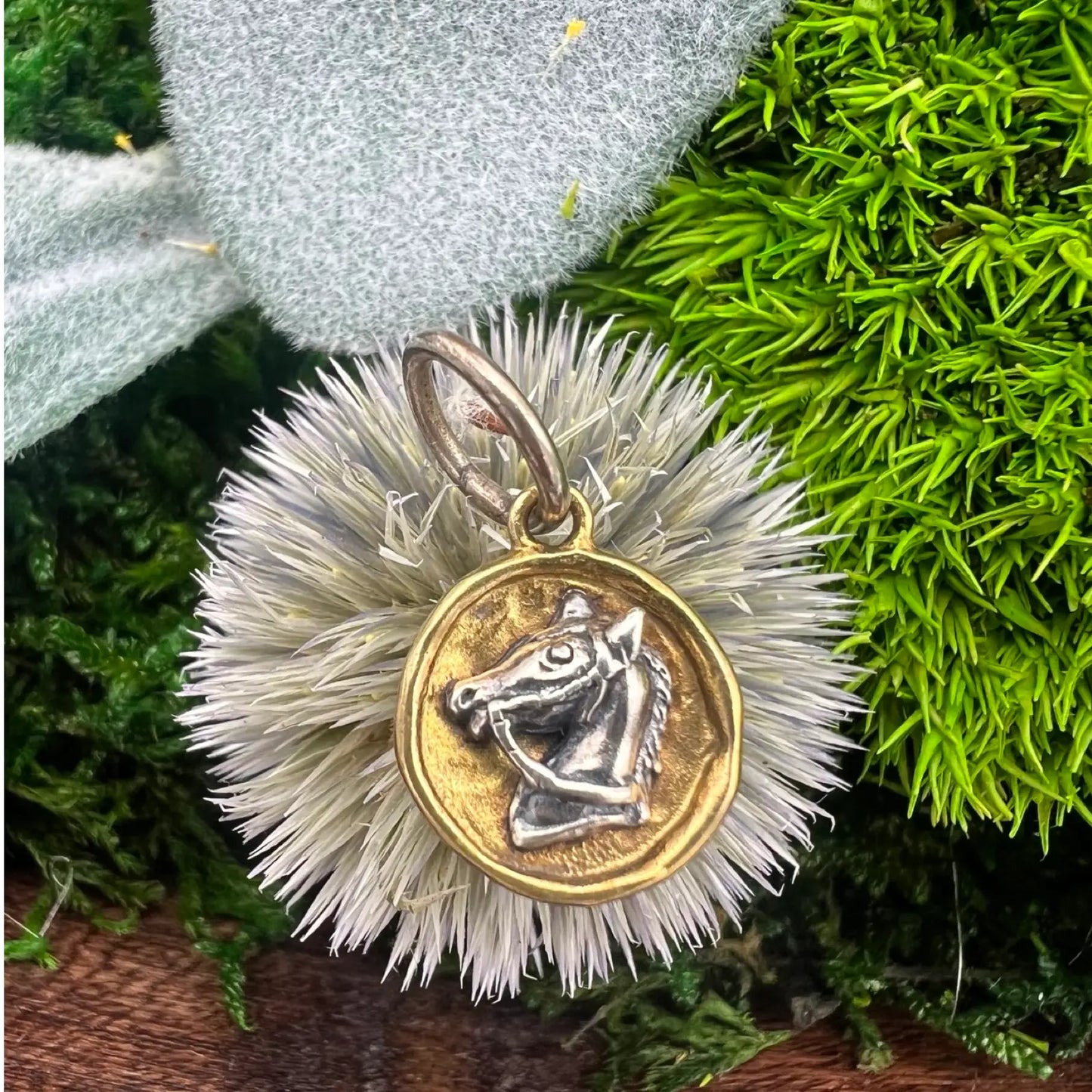 waxing poetic camp collection horse charm