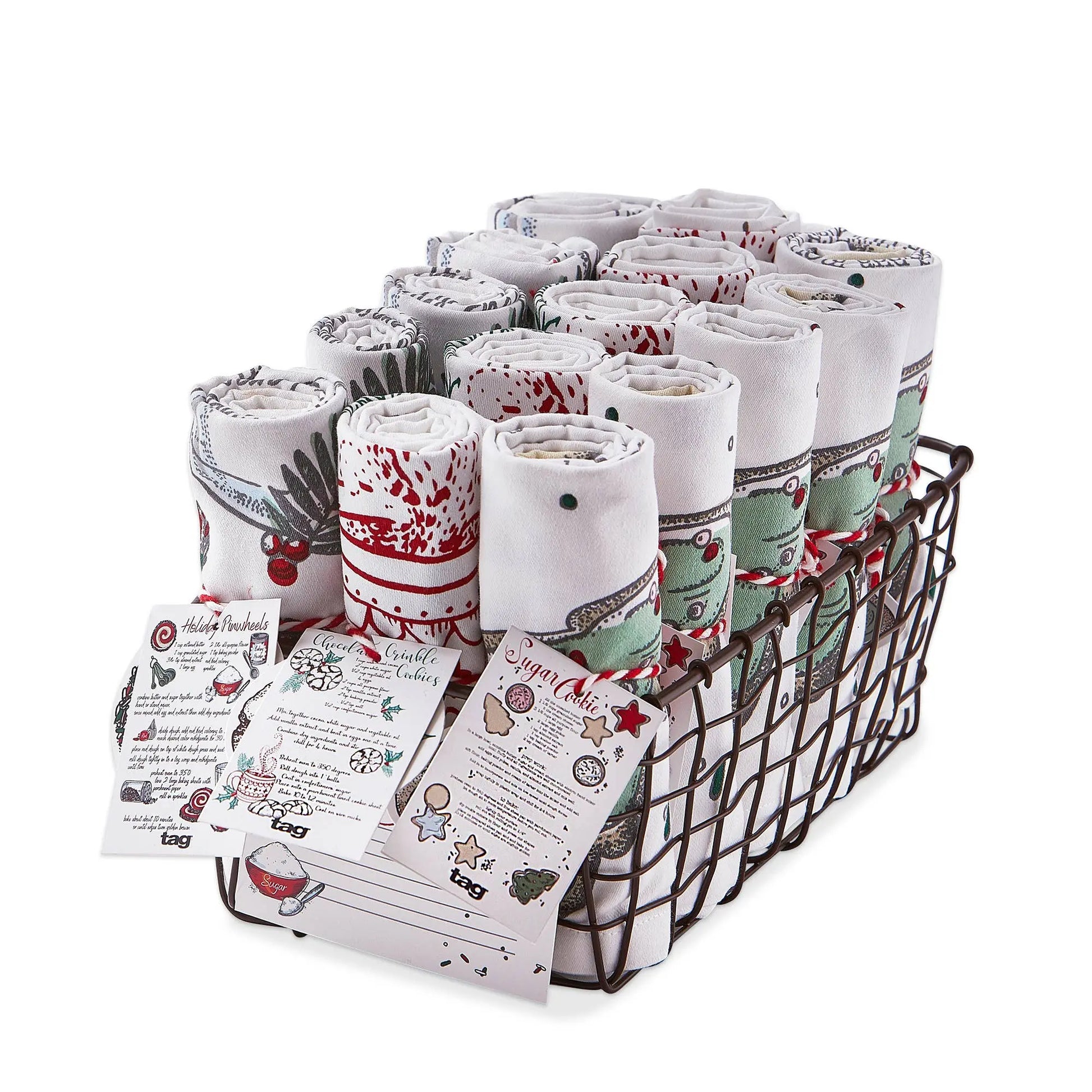 Holiday Time Kitchen Towels | Cookie Recipes tag
