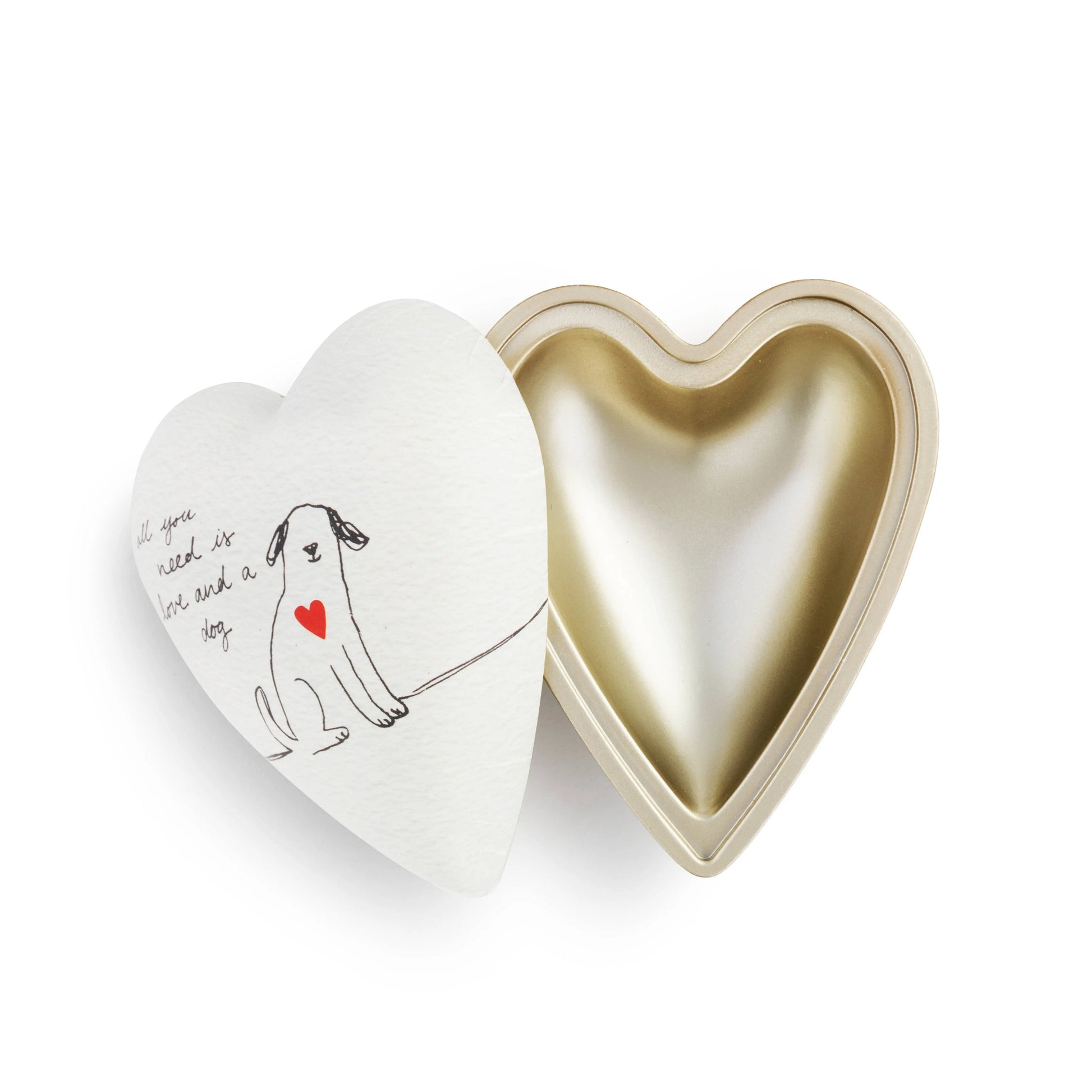 Dog Love Art Heart Keeper DEMDACO