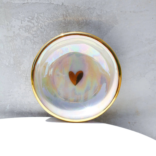 Decorative Trinket Dish Apricity Ceramics