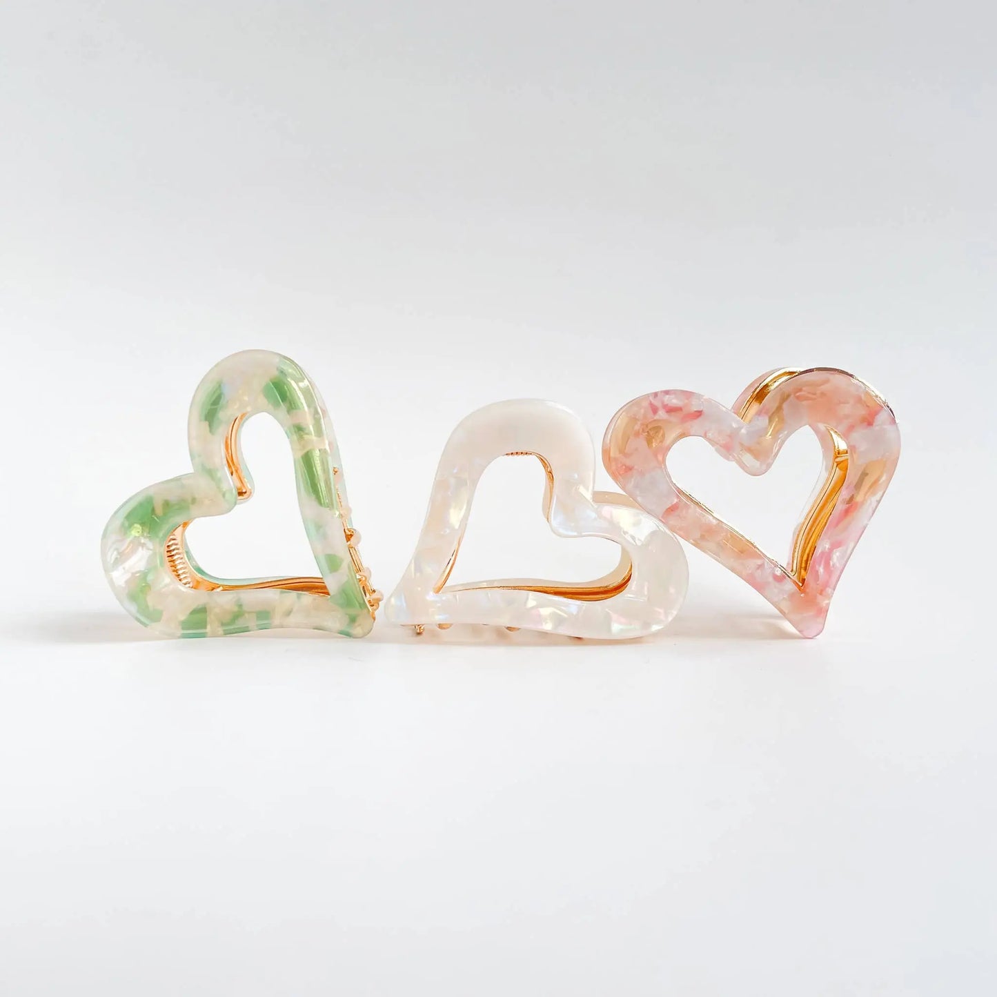 Juliette | Heart Claw Clip Adorro