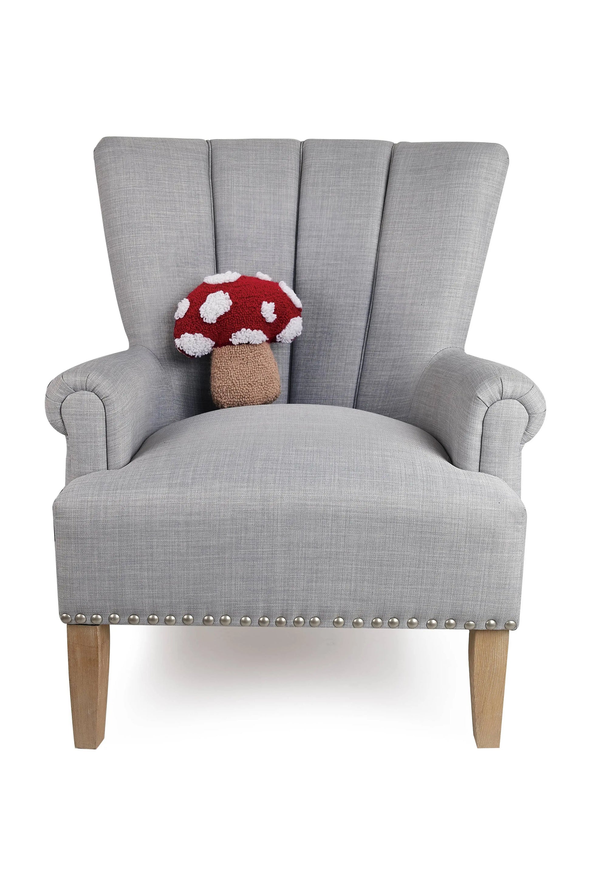Mushroom Throw Pillow Peking Handicraft
