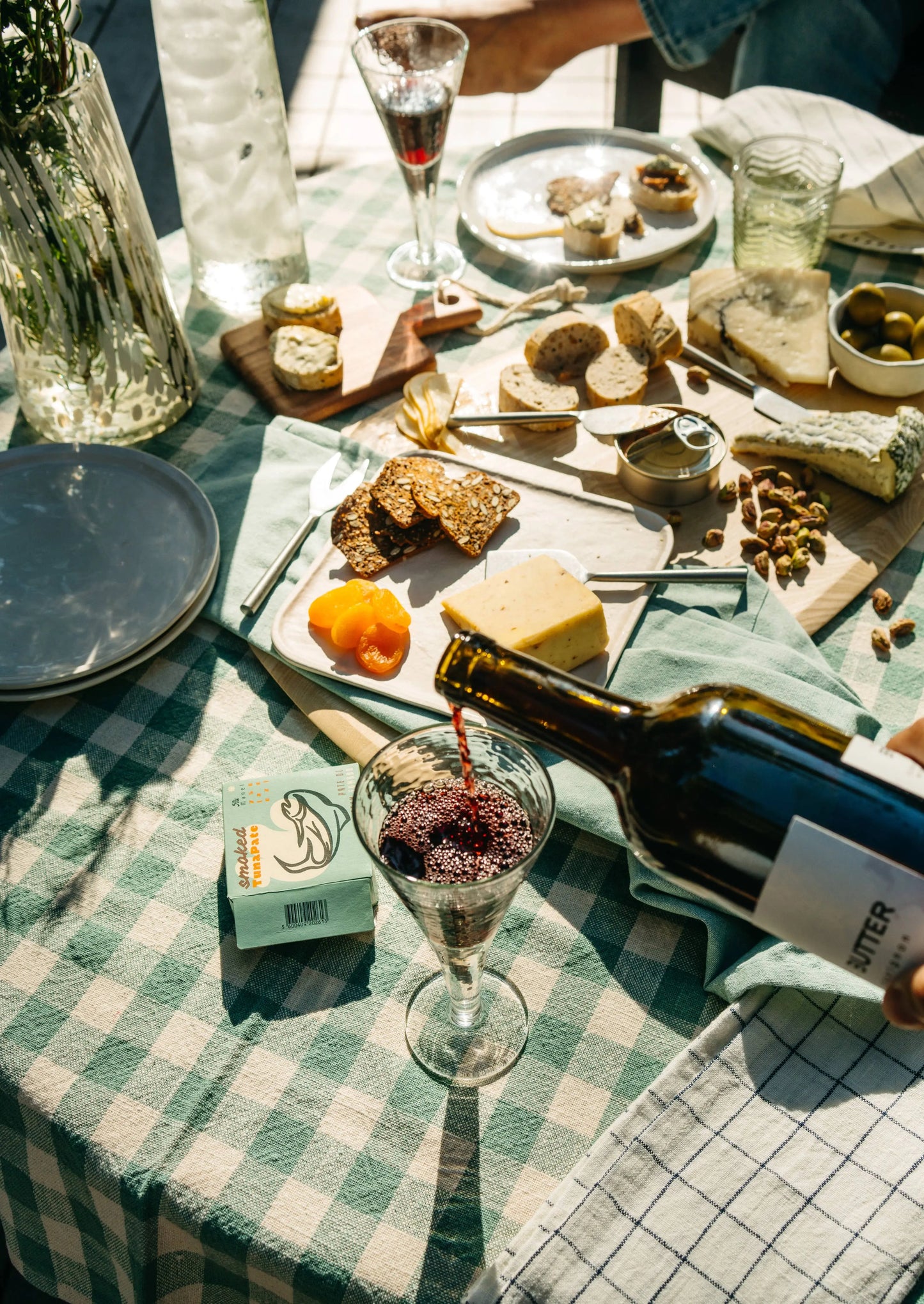Tides Cheese Knives S/4 Tumbled Gold Indaba Trading