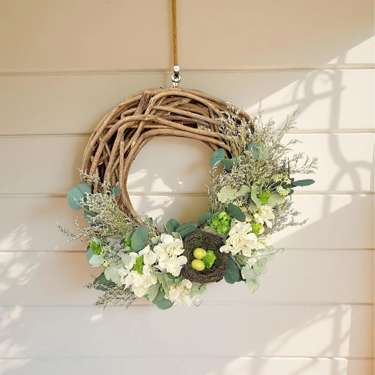 Spring Door Wreath Thimbleberry House
